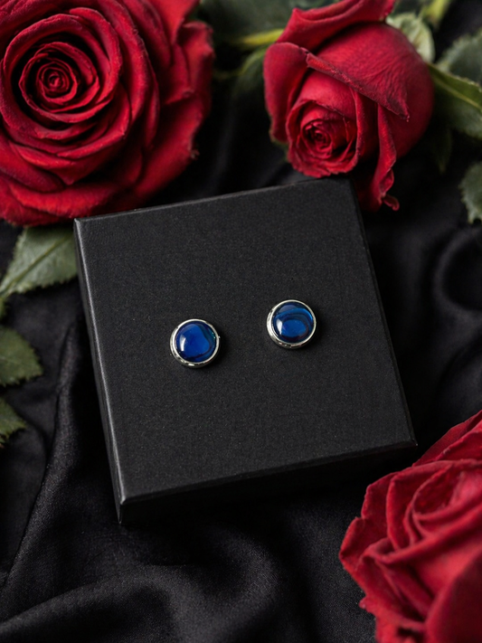 Сребърни обеци седеф | BS SILVER JEWELLERY