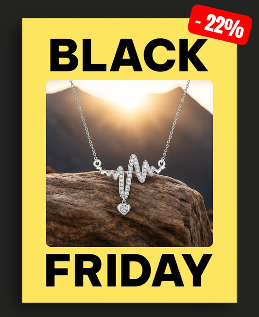 Сребърно колие „Пулс“