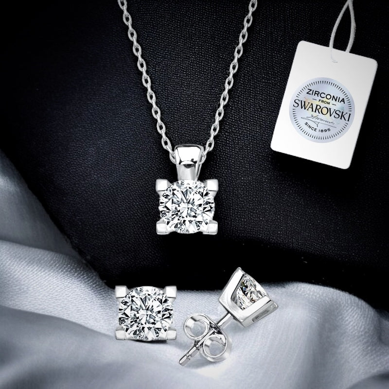 сребърен комплект бижута