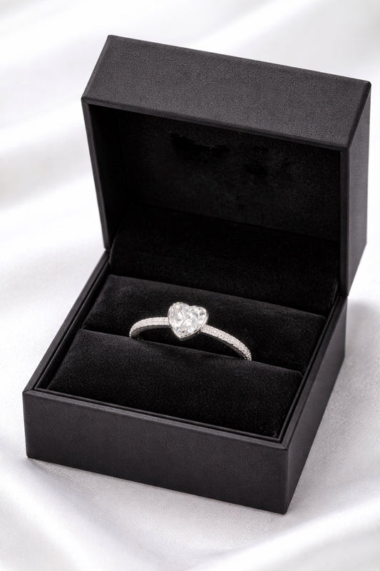 Сребърен пръстен в подаръчна кутия | BS SILVER JEWELLERY