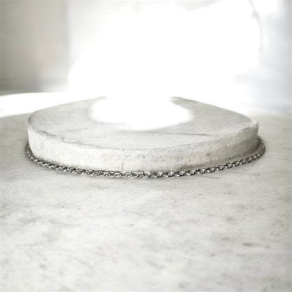 Изчистена сребърна гривна - BS SILVER JEWELLERY