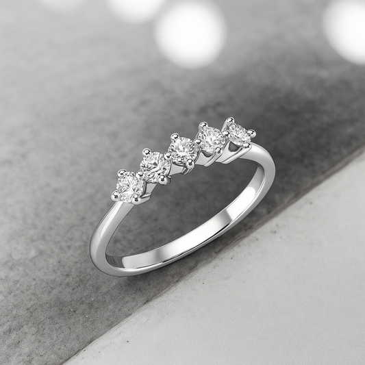 Сребърен пръстен „Аура“