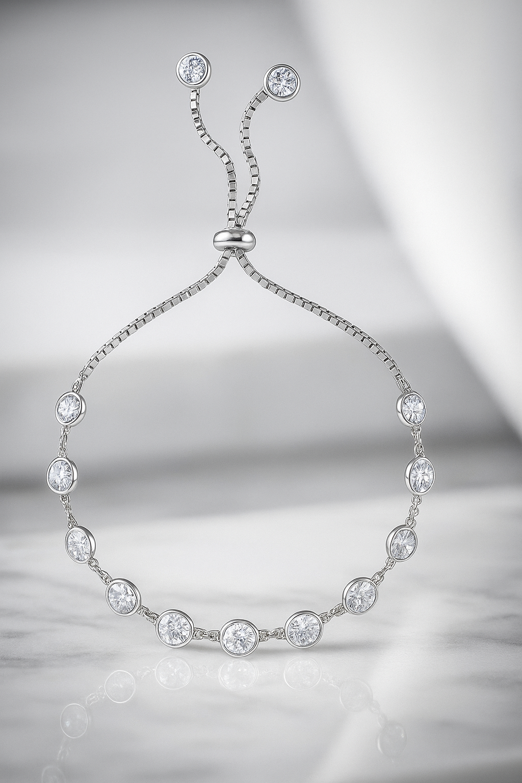 сребърна гривна Лина