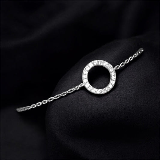 Сребърна гривна „Лунар“