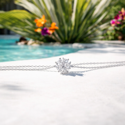 Сребърна гривна „Цвят“ - BS SILVER JEWELLERY