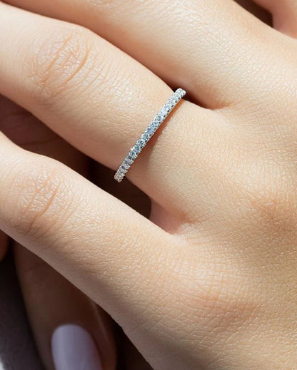 Сребърен пръстен с цирконии | BS SILVER JEWELLERY
