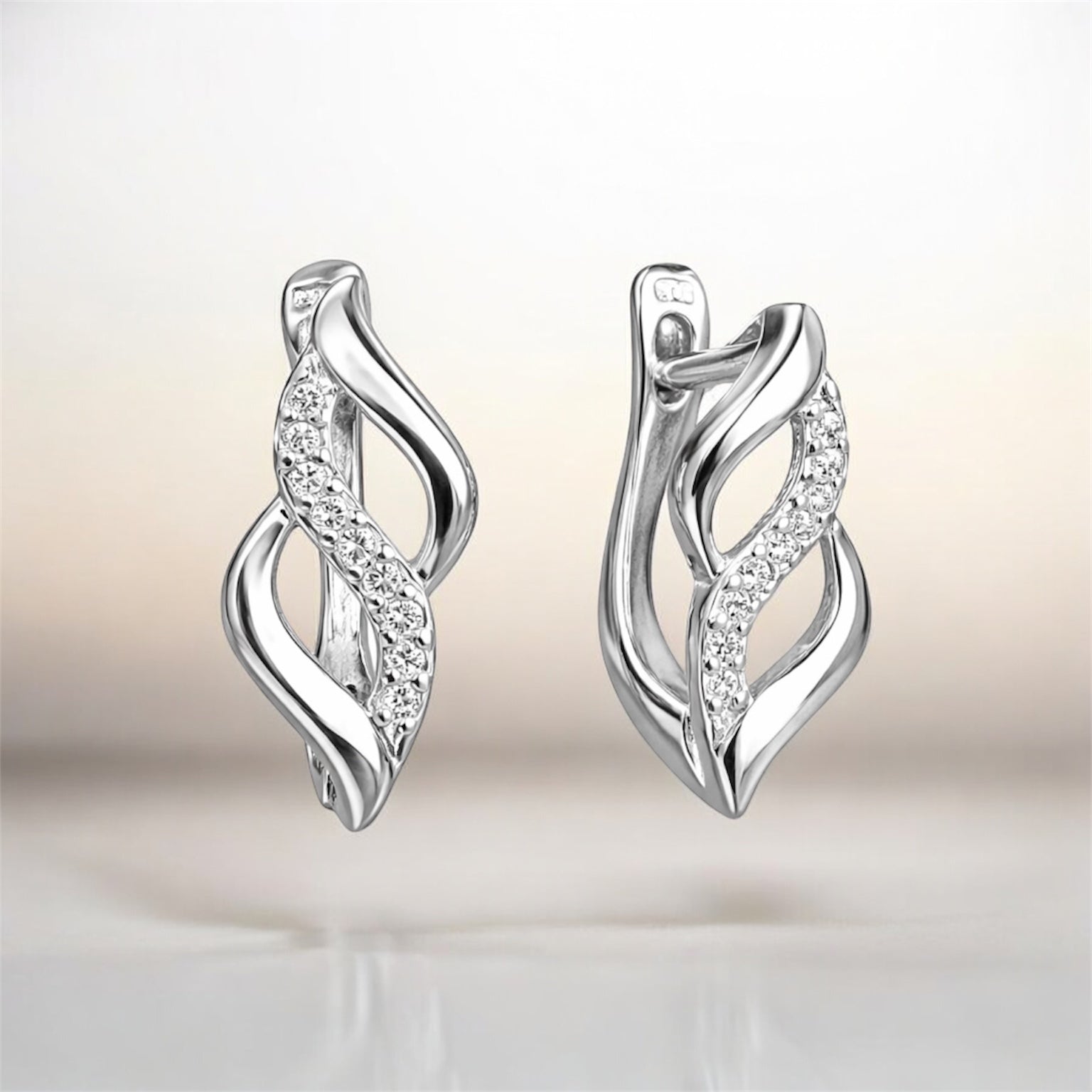 Сребърни обеци „Вяра“ | BS SILVER JEWELLERY