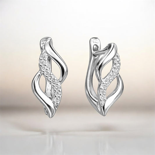 Сребърни обеци „Вяра“ | BS SILVER JEWELLERY