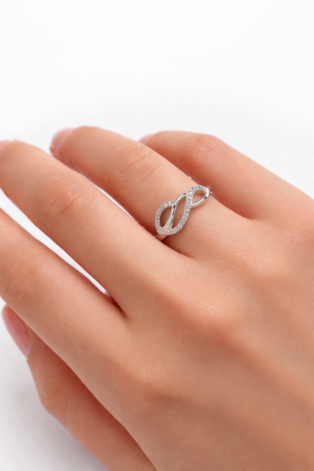 Сребърен пръстен с цирконии | BS SILVER JEWELLERY
