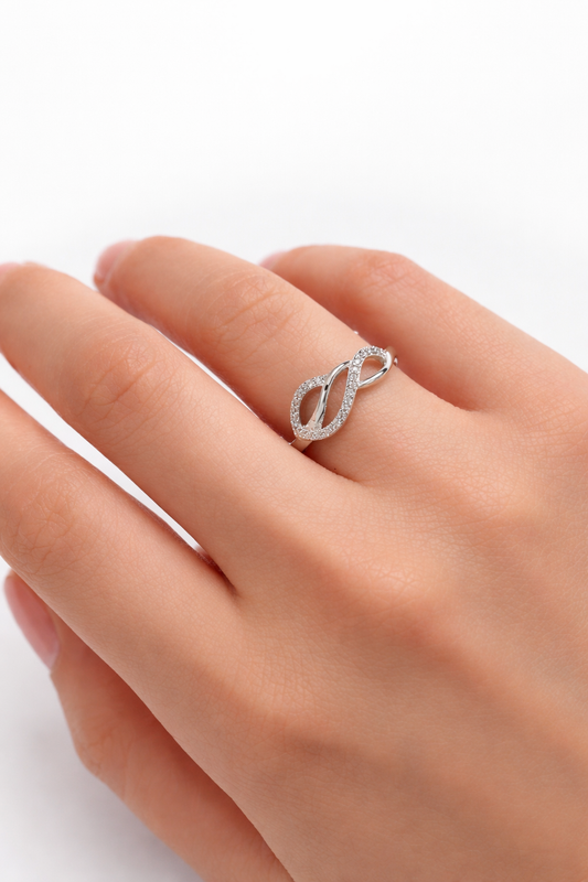 Сребърен пръстен с цирконии | BS SILVER JEWELLERY
