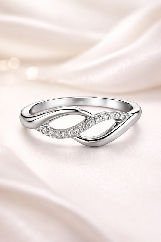 Сребърен пръстен с цирконии | BS SILVER JEWELLERY