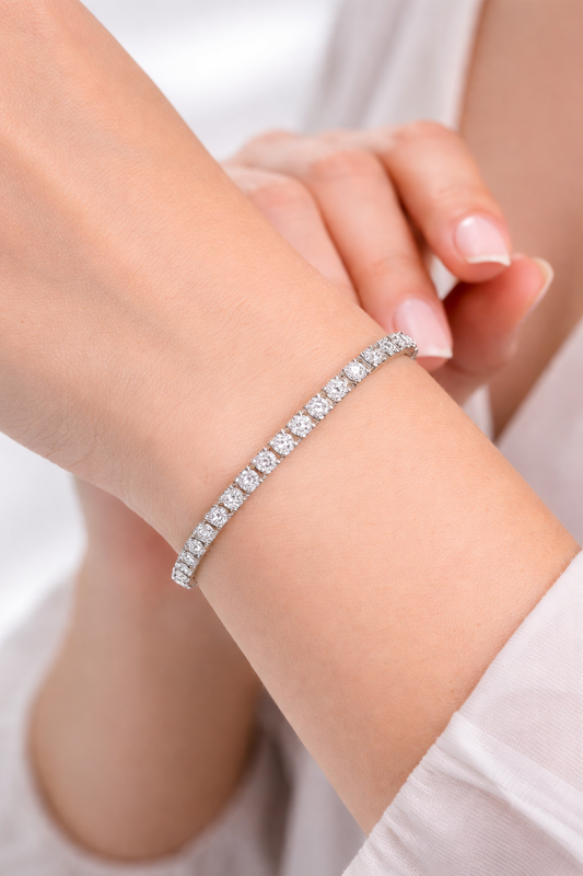 Сребърна гривна „Лукс“ - BS SILVER JEWELLERY