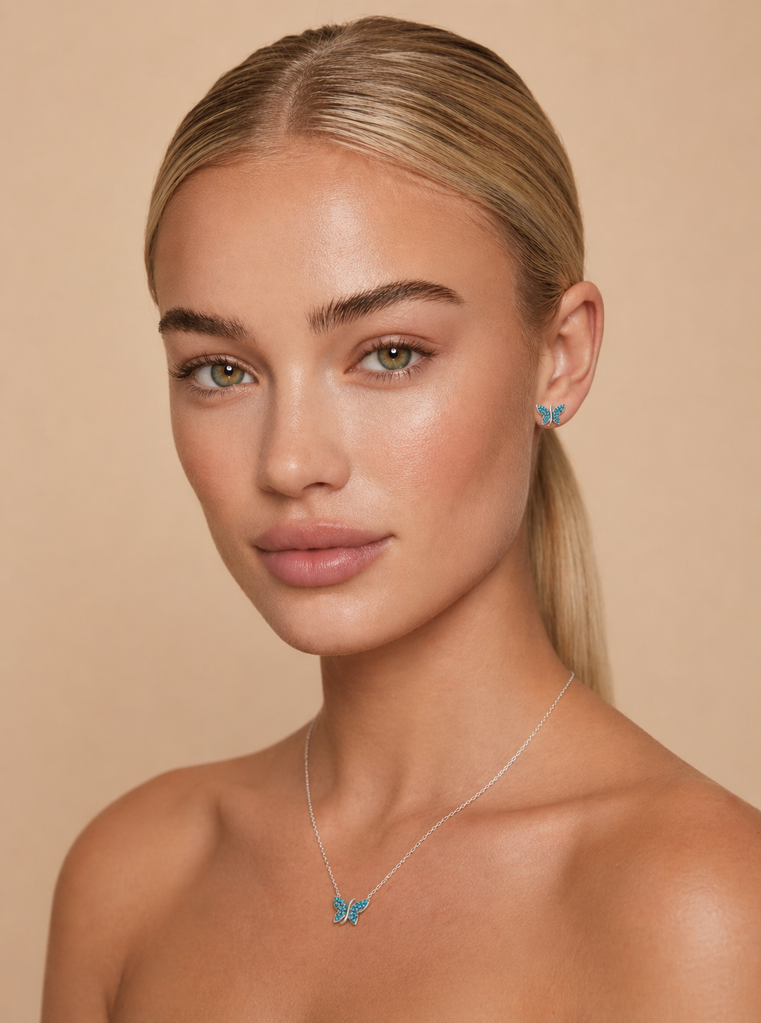 Сребърен комплект с тюркоаз | BS SILVER JEWELLERY
