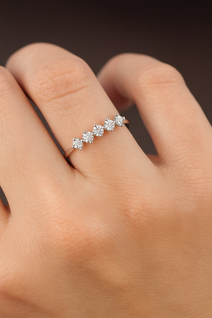 Сребърен пръстен Аура | BS SILVER JEWELLERY